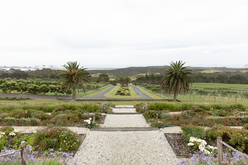 Gardens at Carrington Estate wedding venue in Karikari Peninsula, Northland