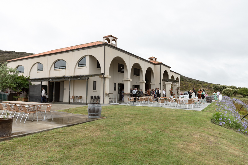 Main building at Carrington Estate wedding venue in Karikari Peninsula, Northland